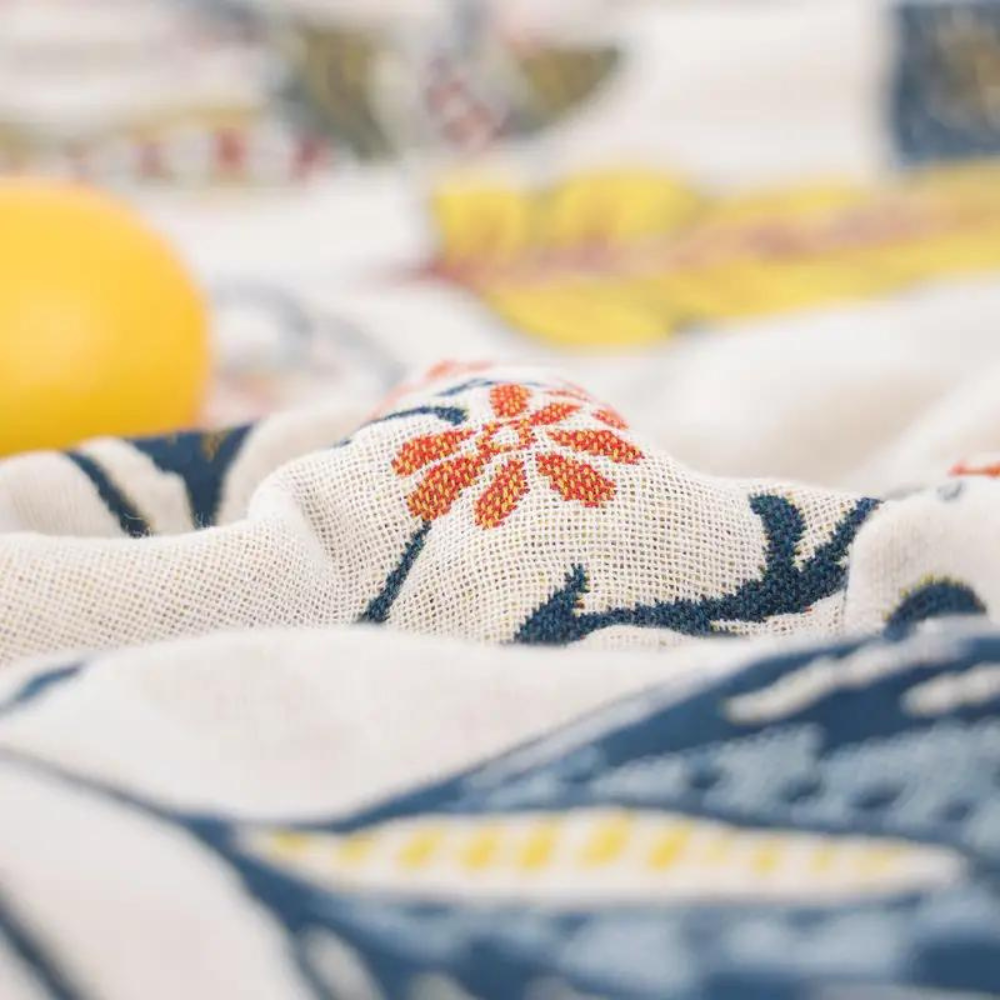 Roha Floral Pattern Blanket