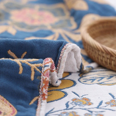 Roha Floral Pattern Blanket