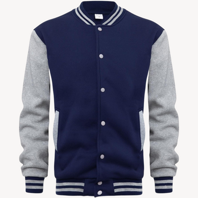 Loravelle – Men's Jacket – Classic Baseball – Black 5