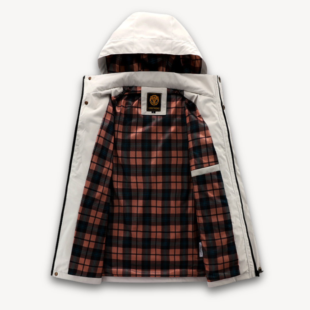 Loravelle – Men's Water-Resistant Winter Jacket – Polyester – Black 2