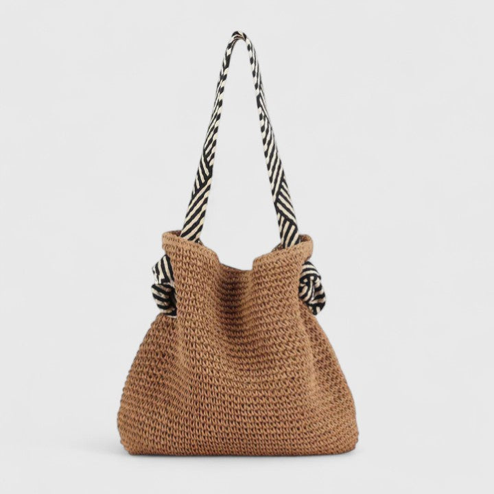 Lyra – Boho Bag – Handwoven Fabric – Natural 0