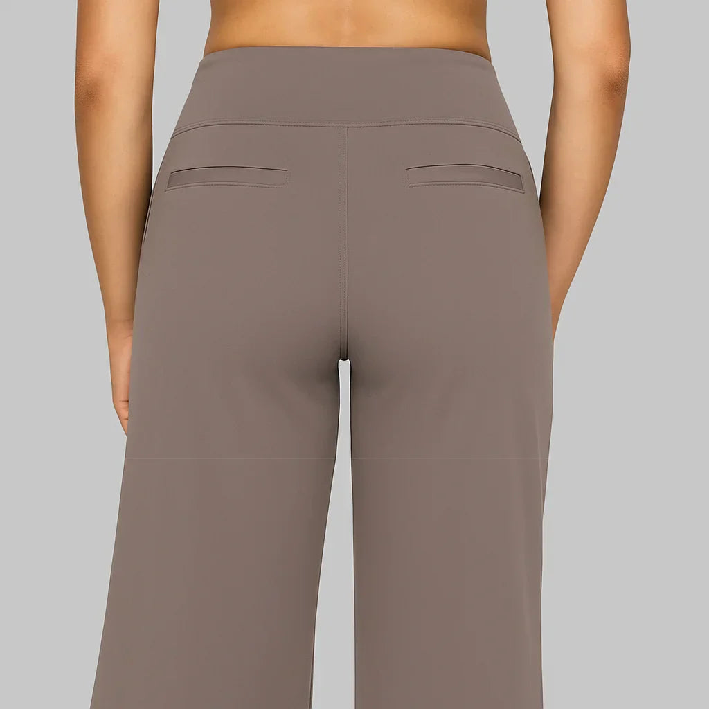 Maison Bennett – Black Stretch Trousers – Soft Fabric 2