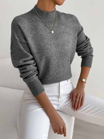 Maison Bennett – Knitted Sweater – Soft Fabric – Warm Gray 8