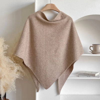 Maison Bennett – Knotted Wrap Scarf – Soft Plush – Neutral Shades 5