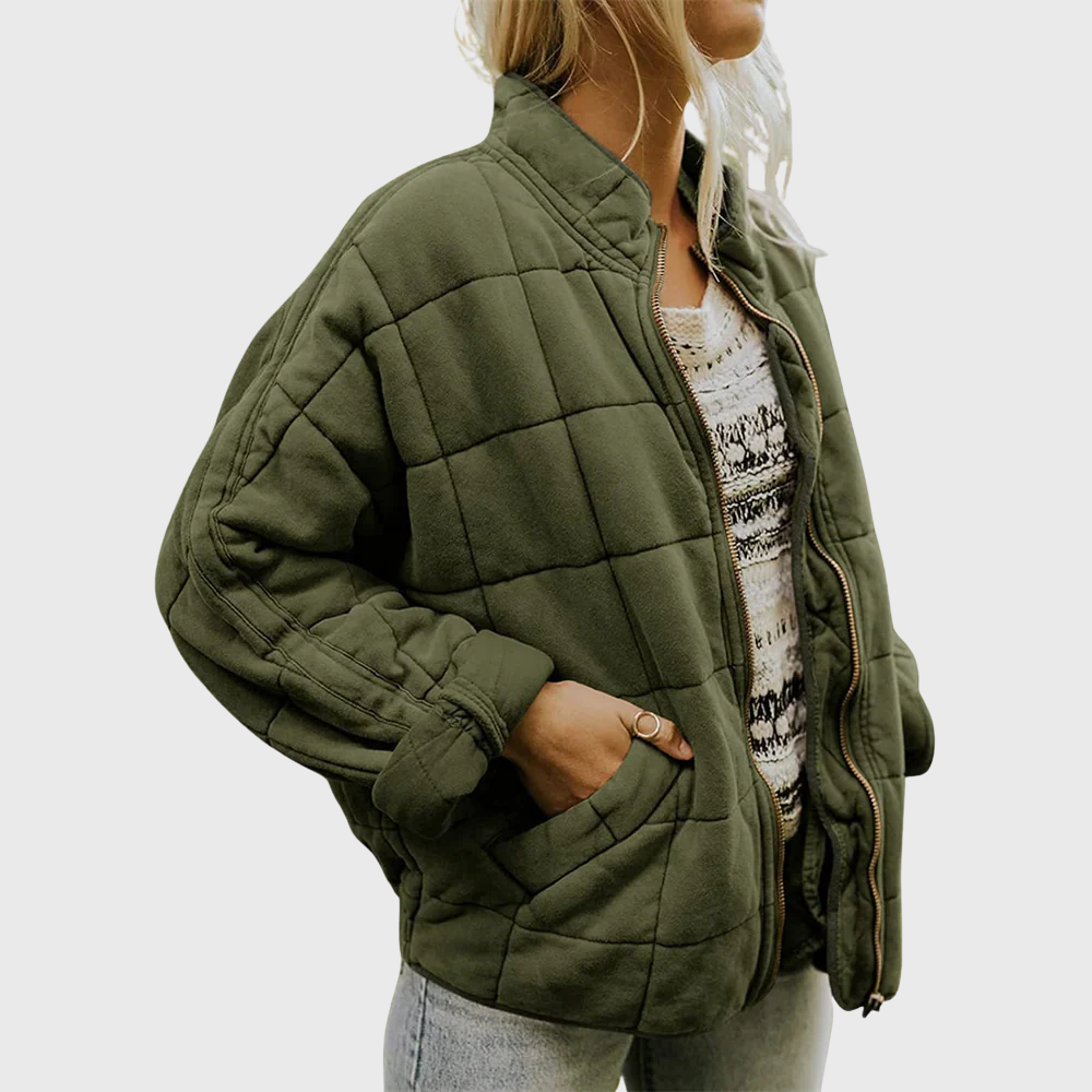 Maison Bennett – Oversized Quilted Jacket – Matte Shades 0