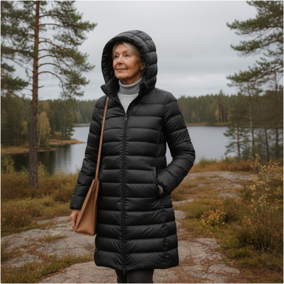 Maison Bennett – Quilted Waterproof Jacket – Black 12