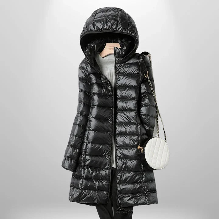 Maison Bennett – Quilted Waterproof Jacket – Black 7