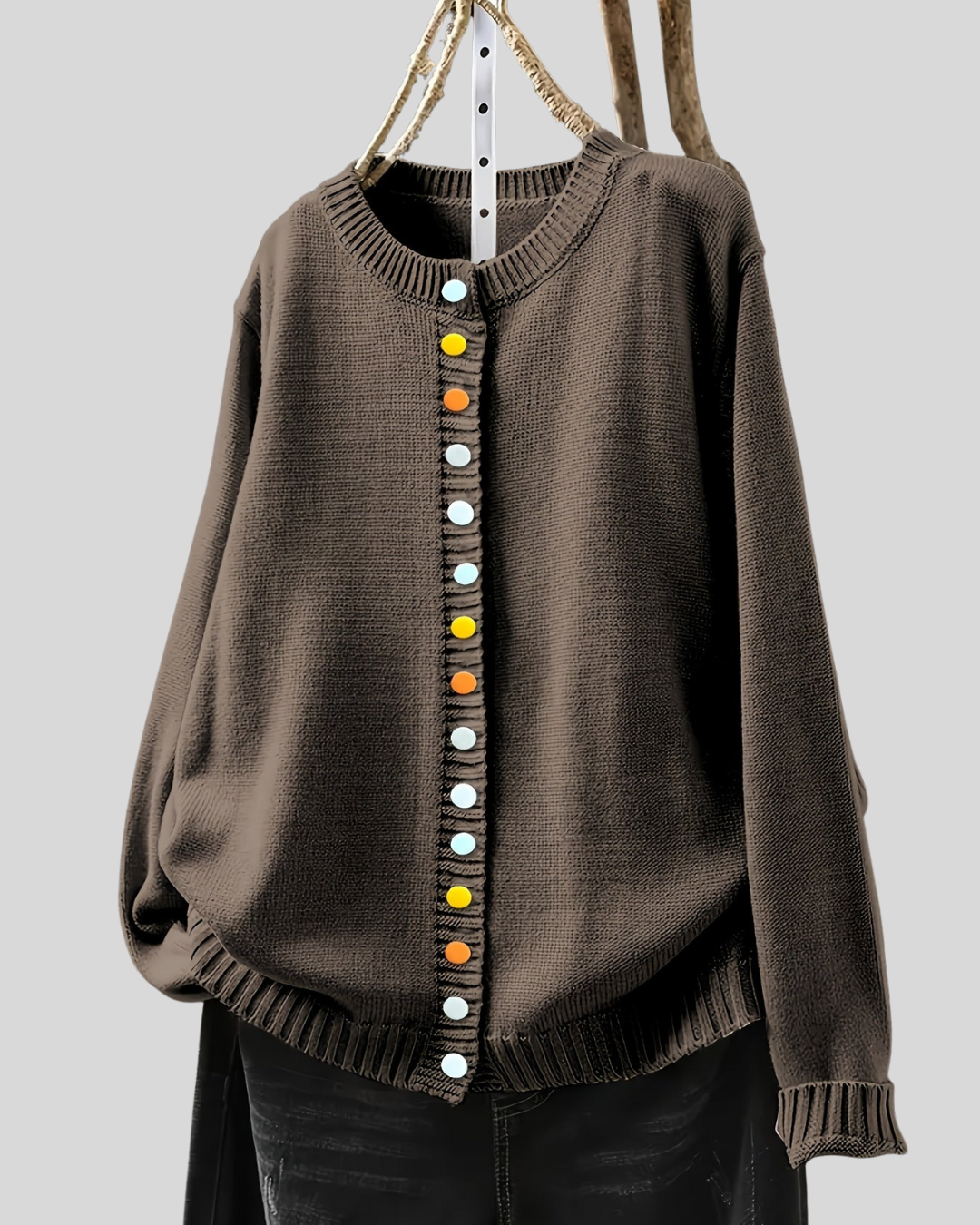 Maison Bennett – Relaxed Fit Cardigan – Lightweight – Gray 6