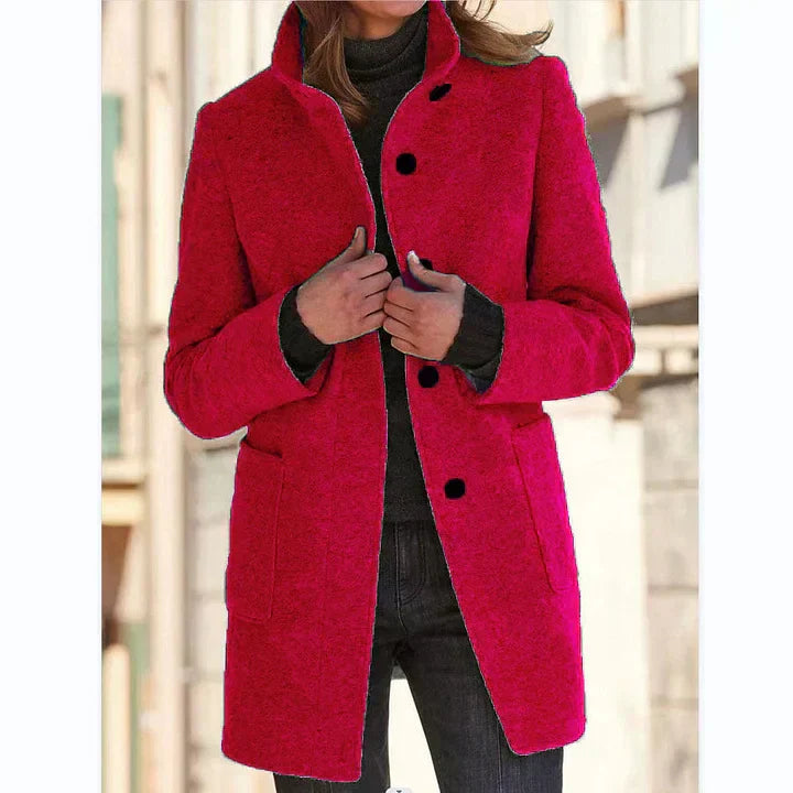 Maison Bennett – Women's Coat – Lightweight Fabric – Classic Beige 0