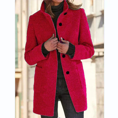 Maison Bennett – Women's Coat – Lightweight Fabric – Classic Beige 0