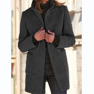 Maison Bennett – Women's Coat – Lightweight Fabric – Classic Beige 4