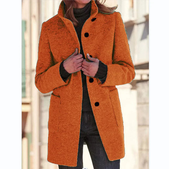 Maison Bennett – Women's Coat – Lightweight Fabric – Classic Beige 6