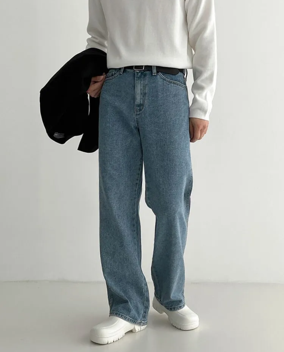 Milano – Loose Fit Mens Jeans – Denim – Blue 0