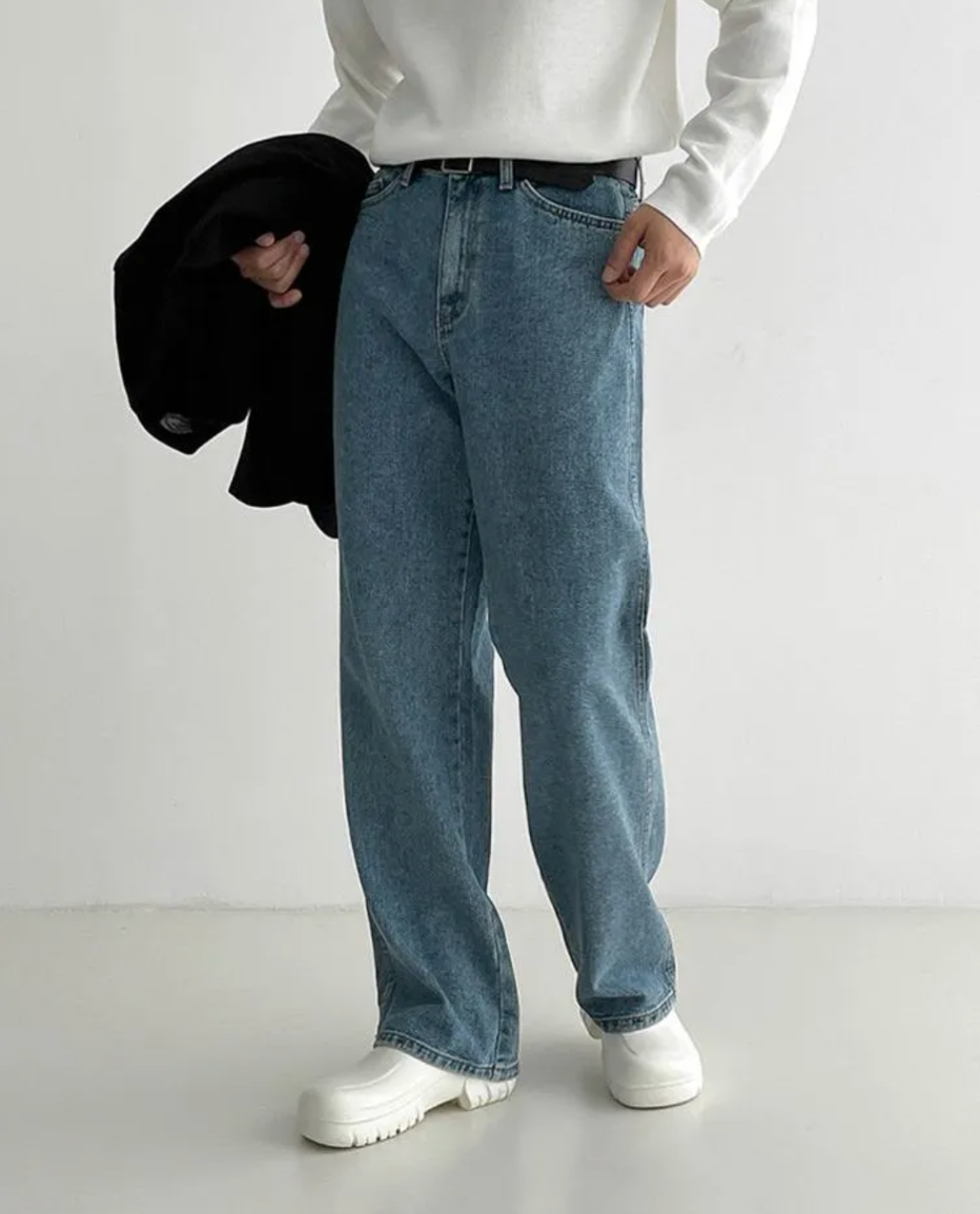 Milano – Loose Fit Mens Jeans – Denim – Blue 1