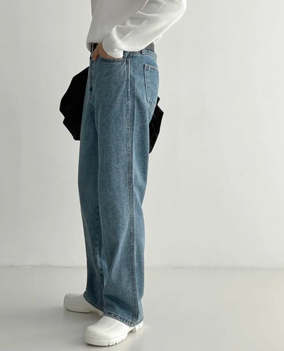 Milano – Loose Fit Mens Jeans – Denim – Blue 2