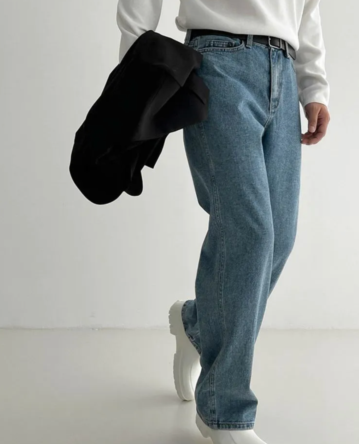 Milano – Loose Fit Mens Jeans – Denim – Blue 3