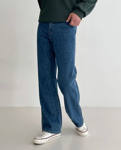 Milano – Loose Fit Mens Jeans – Denim – Blue 8