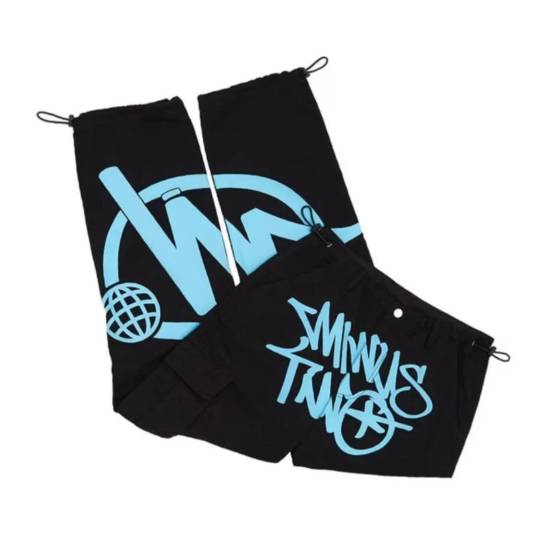 Minus Two – Unisex Cargo Pants – Breathable Fabric – Black 5
