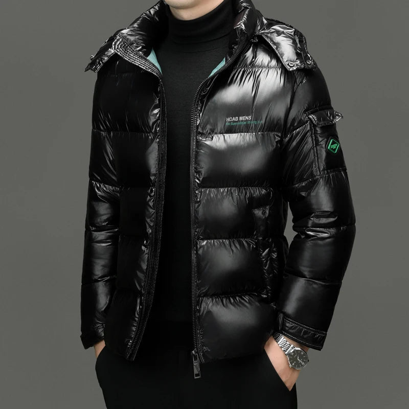 Modern – Men's Down Jacket – Black 0