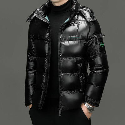 Modern – Men's Down Jacket – Black 0