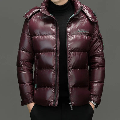 Modern – Men's Down Jacket – Black 2