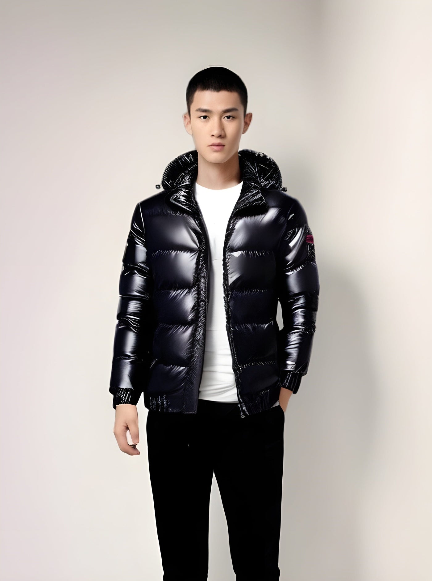 Monc – Sub Zero Puffer Jacket – Cotton Blend – Black 4