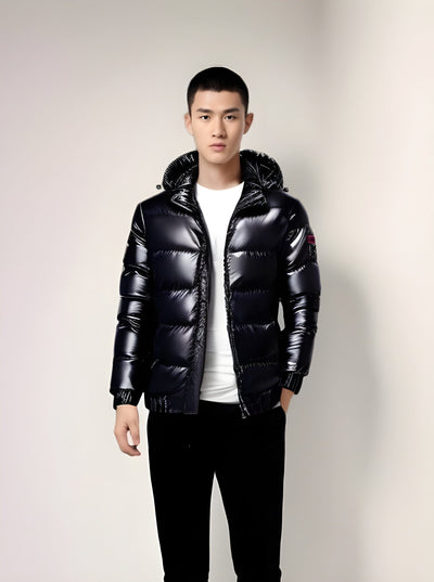 Monc – Sub Zero Puffer Jacket – Cotton Blend – Black 4