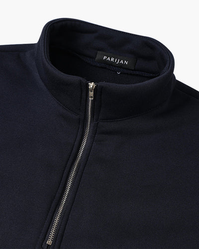 Monte Carlo – Men's Quarter Zip Pullover – Premium Fabric – Navy 4