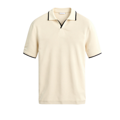 NOBA – Slim Fit Cotton Polo Shirt – Summer – Contrast 0