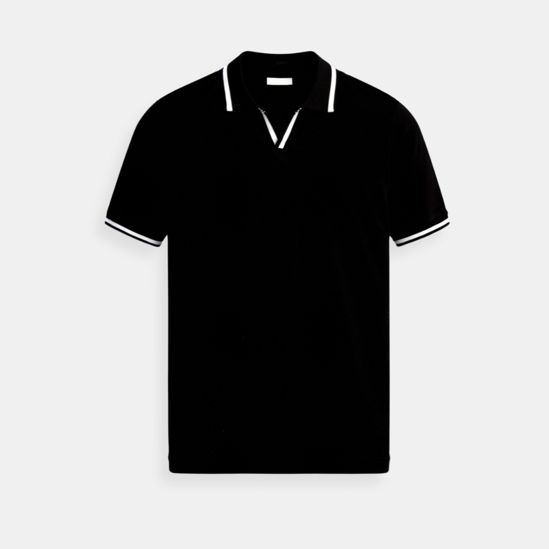 NOBA – Slim Fit Cotton Polo Shirt – Summer – Contrast 8
