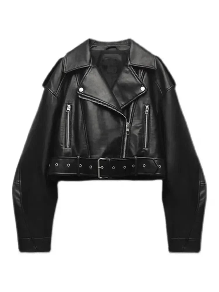 Natasha – Vintage Cropped Jacket – Black 3
