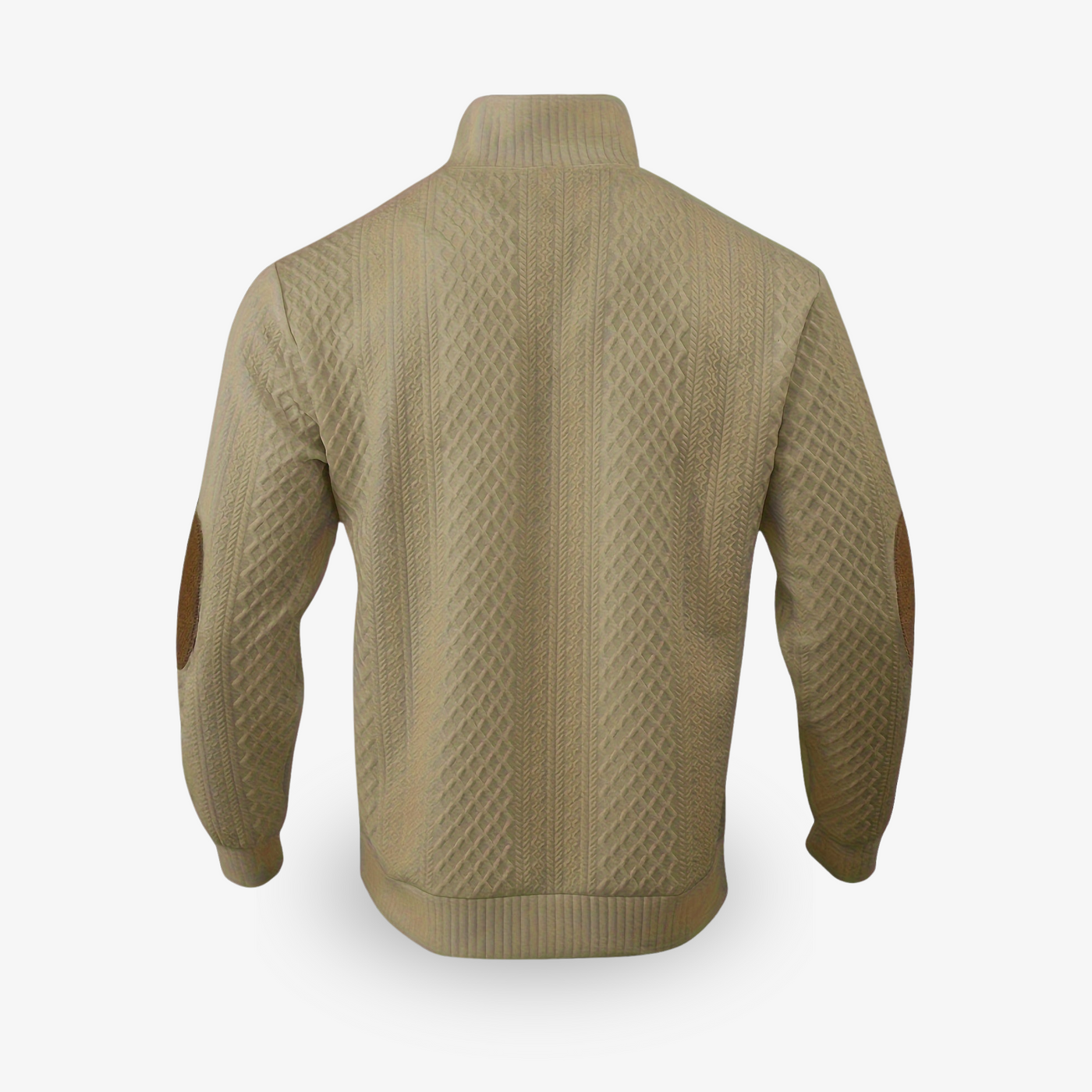 Nico – Men's Merino Wool Sweater – Gray 1