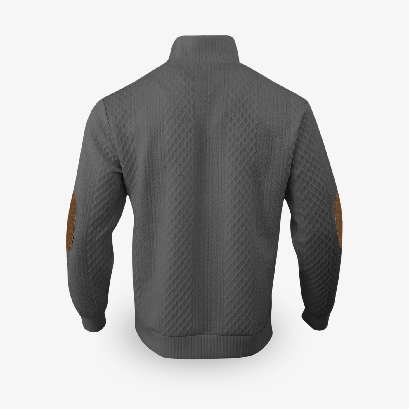 Nico – Men's Merino Wool Sweater – Gray 5