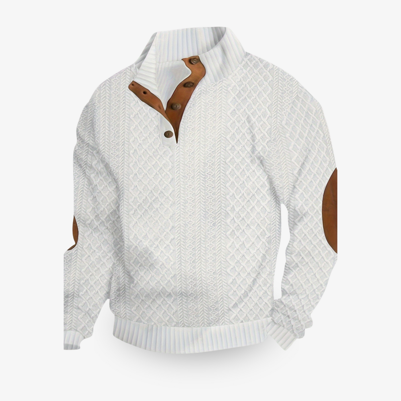 Nico – Men's Merino Wool Sweater – Gray 6