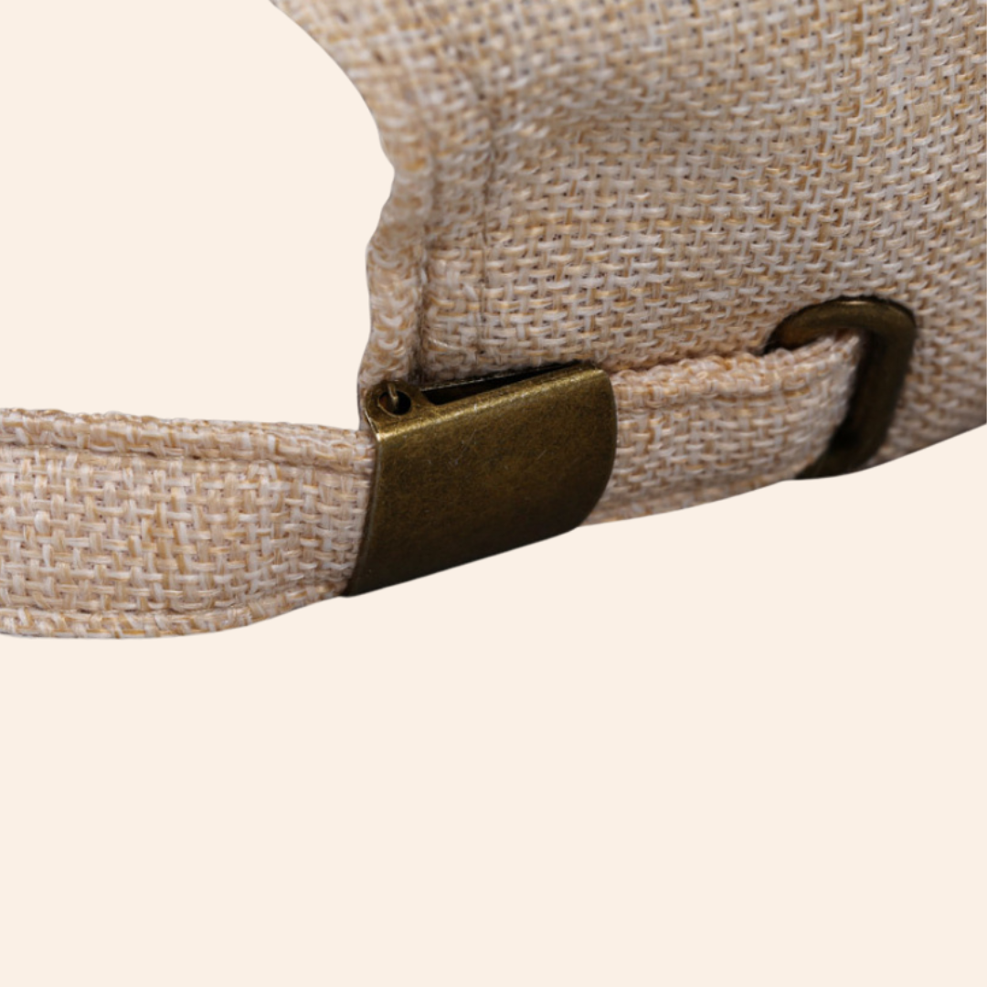 Noba – Classic Linen Cap – Khaki/Black/White/Gray 4