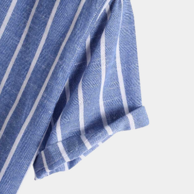 Old Money – Classic Linen Shirt – White 3