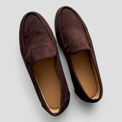 Old Money – Men's Suede Loafers – Beige 3