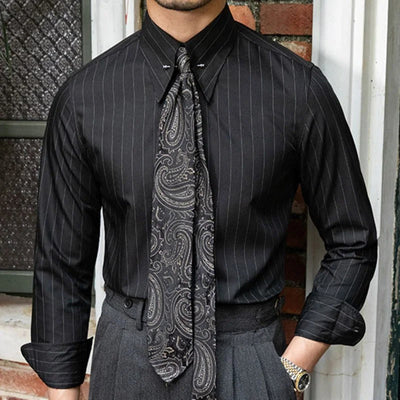 Old Money – Mens White Dress Shirt – Slim Fit – Cotton 2