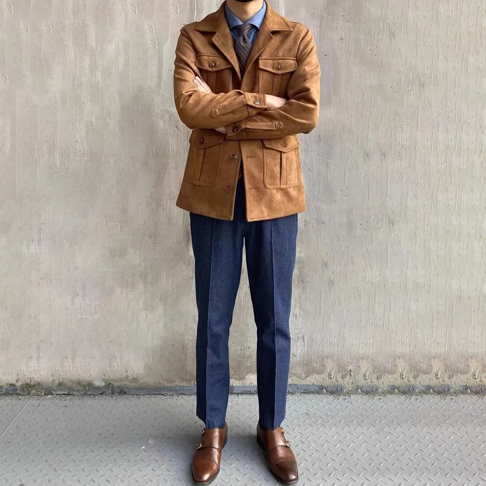 Old Money – Suede Hunting Jacket – Fall/Winter 2