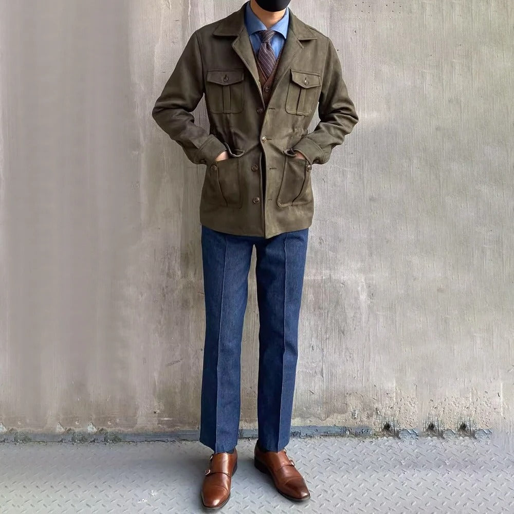 Old Money – Suede Hunting Jacket – Fall/Winter 5