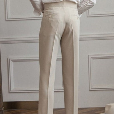 Old Money – Tailored Trouser Pants – Polyester – Khaki 3