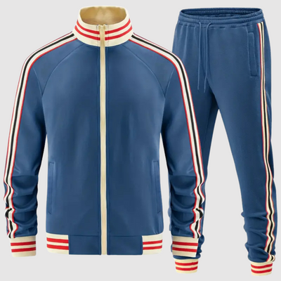 Oscar – Striped Training Suit Set – High-Quality Fabric – Men’s Sportswear 2