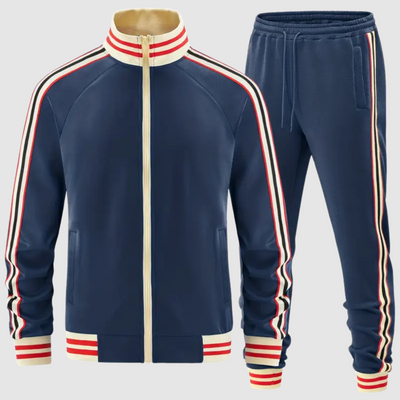 Oscar – Striped Training Suit Set – High-Quality Fabric – Men’s Sportswear 3