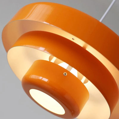 Pendant Lamp – Mid-Century Rustic Design – Iron – Black and Gold Green – D35*H21 cm – Bauhaus Collection 2