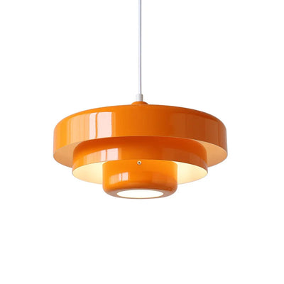 Pendant Lamp – Mid-Century Rustic Design – Iron – Black and Gold Green – D35*H21 cm – Bauhaus Collection 6