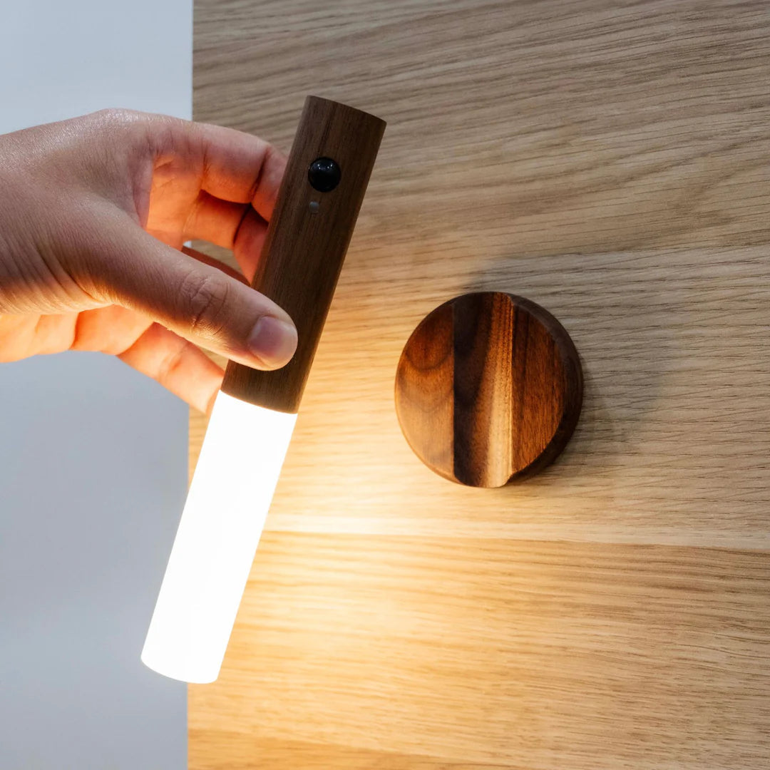 Rechargeable Sensor Wall Light – Motion Activated – Frosted Finish – White – GardenBrite 0
