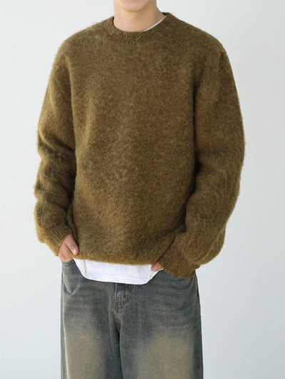 Reginald – Soft Wool Sweater – Cozy Blend – Gray 0