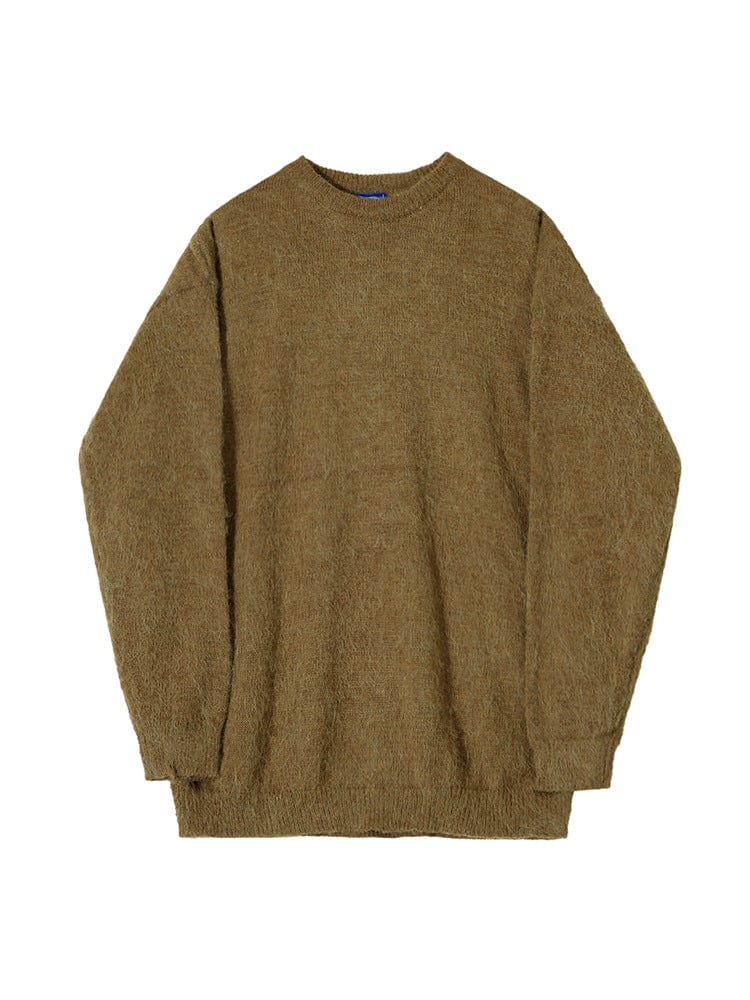 Reginald – Soft Wool Sweater – Cozy Blend – Gray 1
