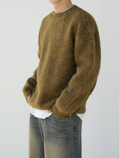 Reginald – Soft Wool Sweater – Cozy Blend – Gray 2