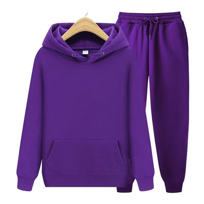 Robin – Hoodie Jogger Set – Soft Fabric – Gray 17